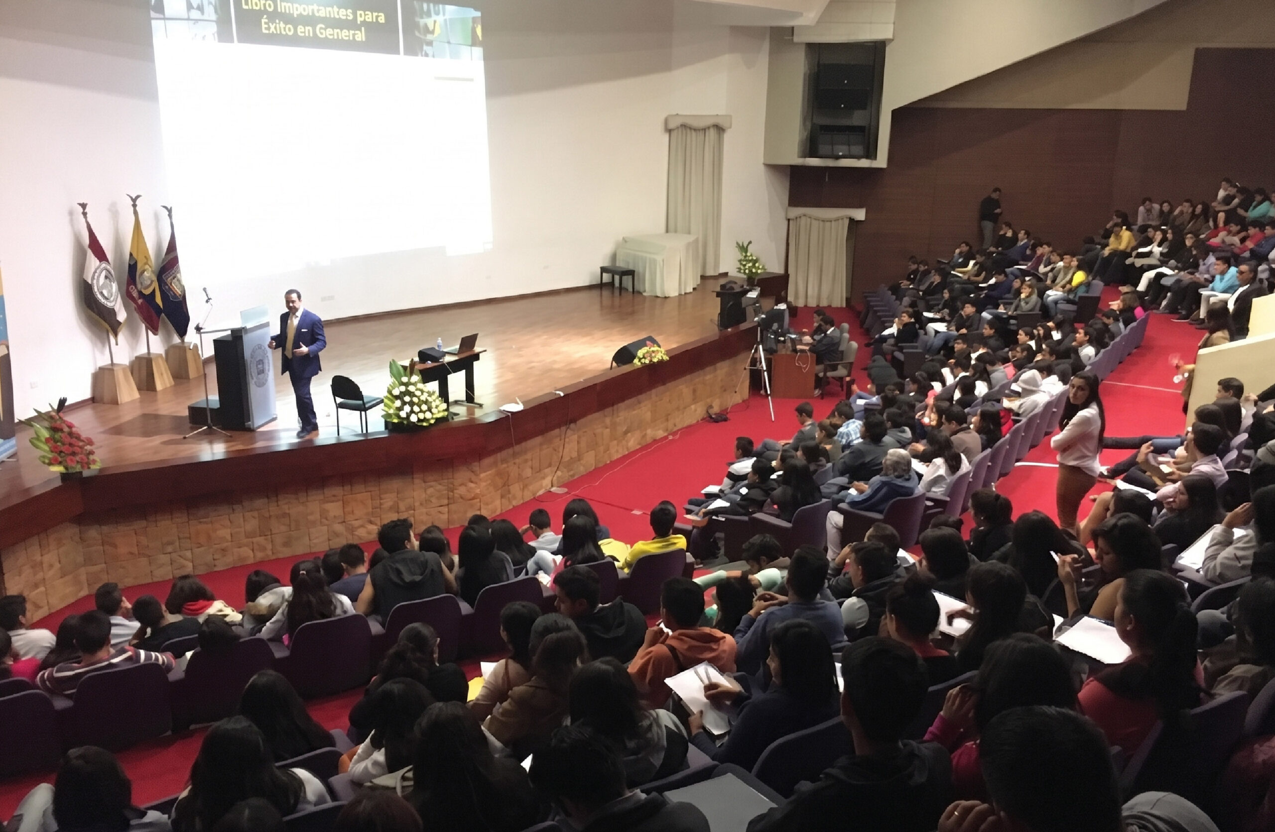 Dr. John Sachtouras giving a guest lecture at a university