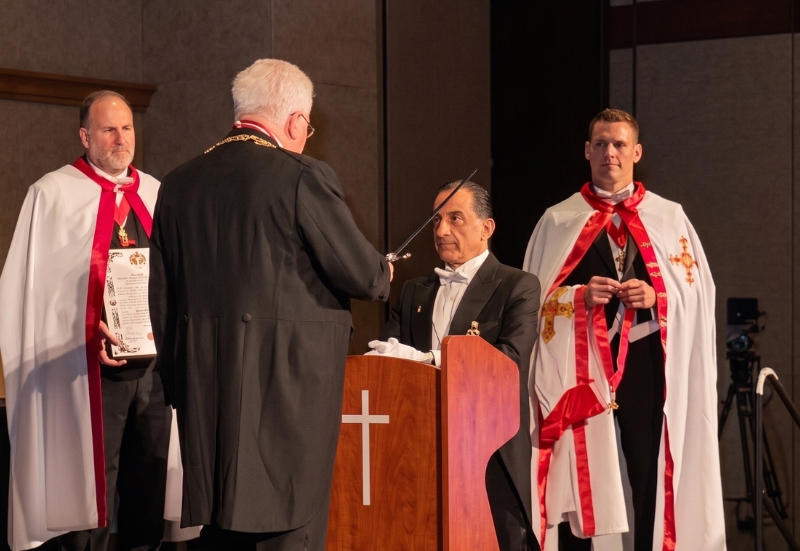 Dr. John Sachtouras at an international awards ceremony